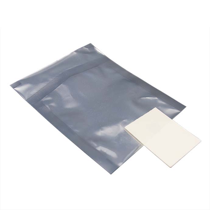 2 x 4.125 OD White Peelable Pouch with Chevron seal (1,000/case