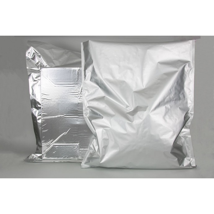 Eos Aluminium Silver Foil Pouches Bags for Multipurpose for Tea, Coffee,  Food Packaging Metalised Hot/Dry Food Parcel Bags, Pack of 50 Pieces with  Rubber Band for Packaging Size -4*5 Inch (125 ml)