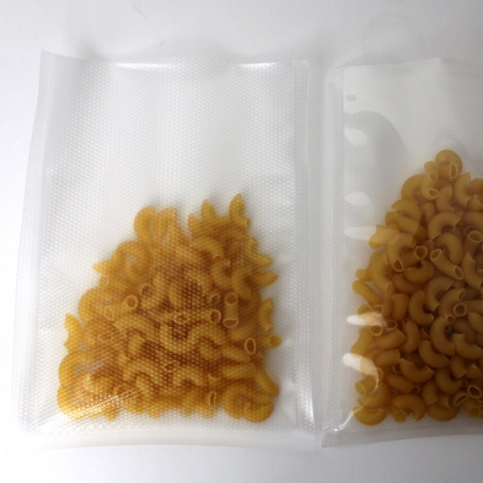 Nylon Black Vacuum Sealer Bags 5MIL For Food Sous Vide Packaging Freezer  Safe