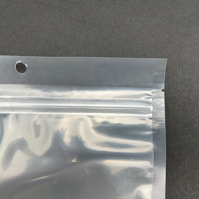 8” x 12” OD Transparent Vacuum Pouch with Tamper Evident ZipSeal, Tear ...