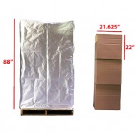 large silver Mylarfoil cober contains 3 boxes worth of space