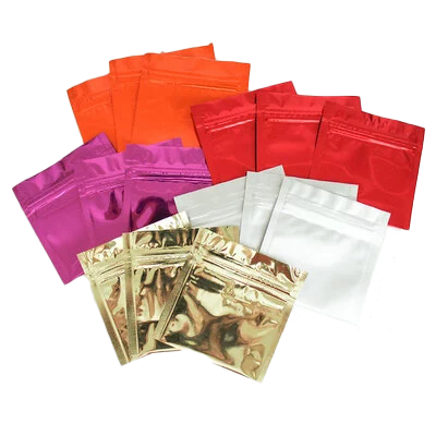 Dream Lifestyle Zipper Bags Small Reclosable 200pcs Tiny Clear Plastic Bag Zip Poly Bag, Self Locking Assorted Storage Pouch, Zipper Seal Packaging