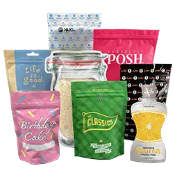 Customization Proof Ziplock Stand Up Pouch Dry food Packaging